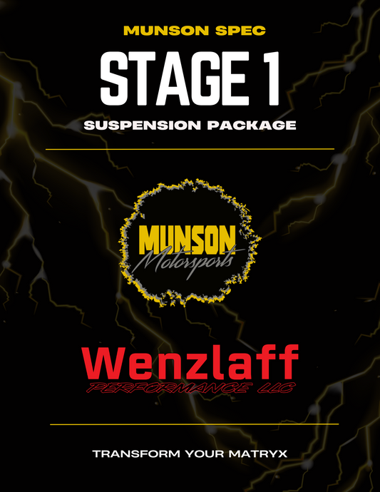 Munson Spec Suspension Package Stage 1