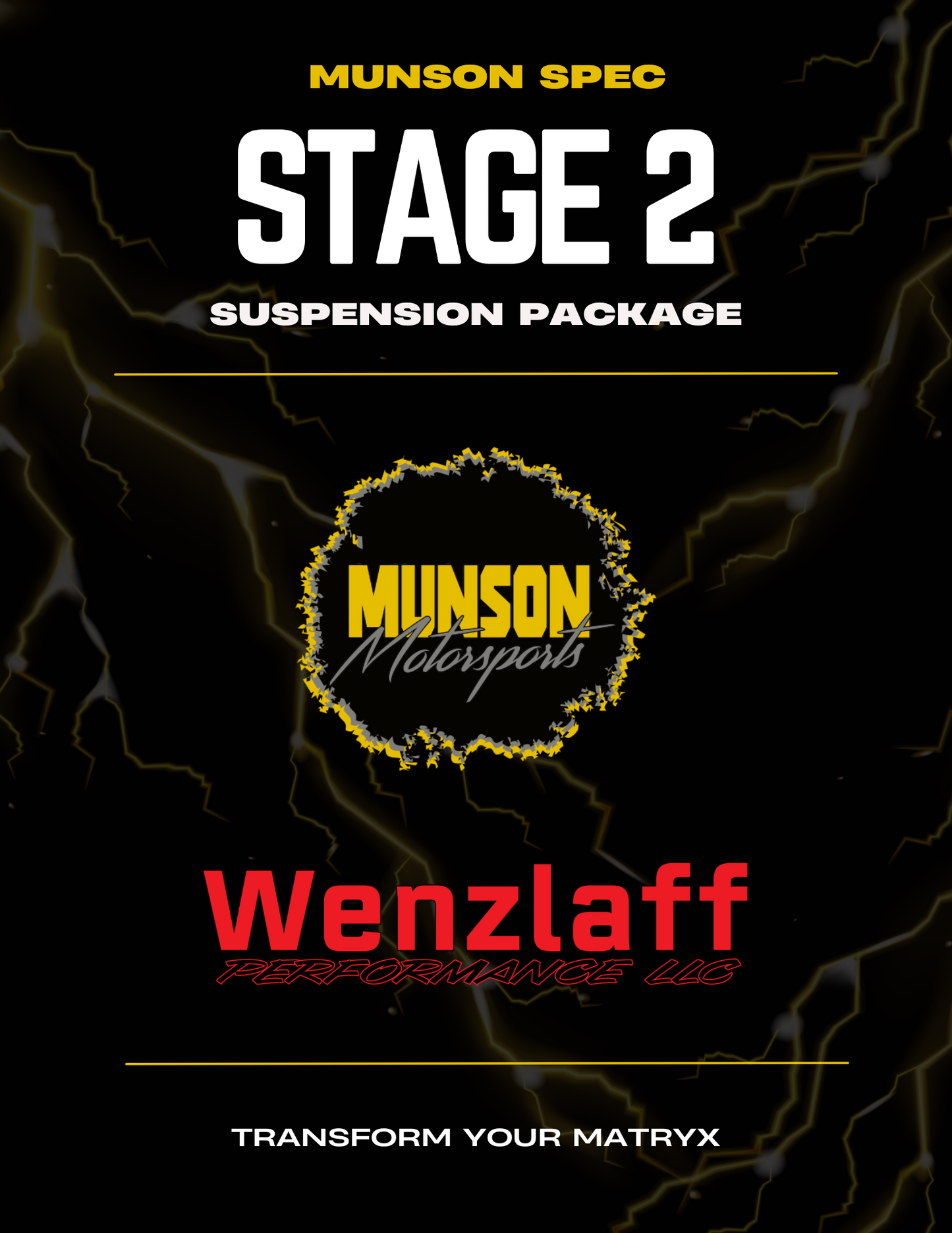 Munson Spec Suspension Package Stage 2