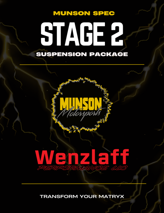 Munson Spec Suspension Package Stage 2