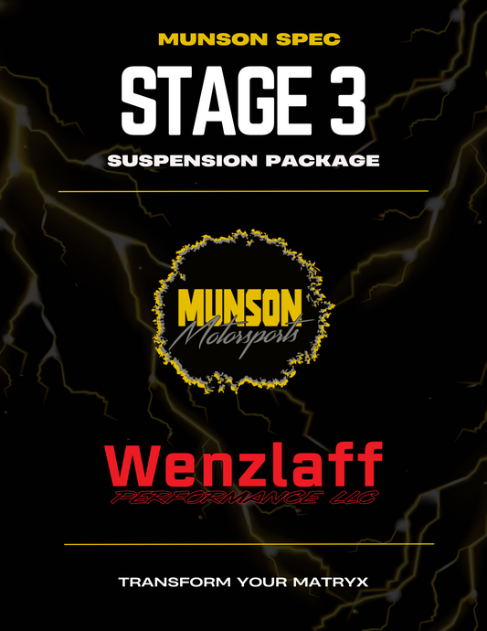 Munson Spec Suspension Package Stage 3