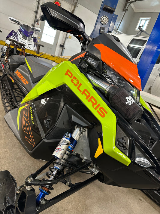 Polaris Boost front exit intake