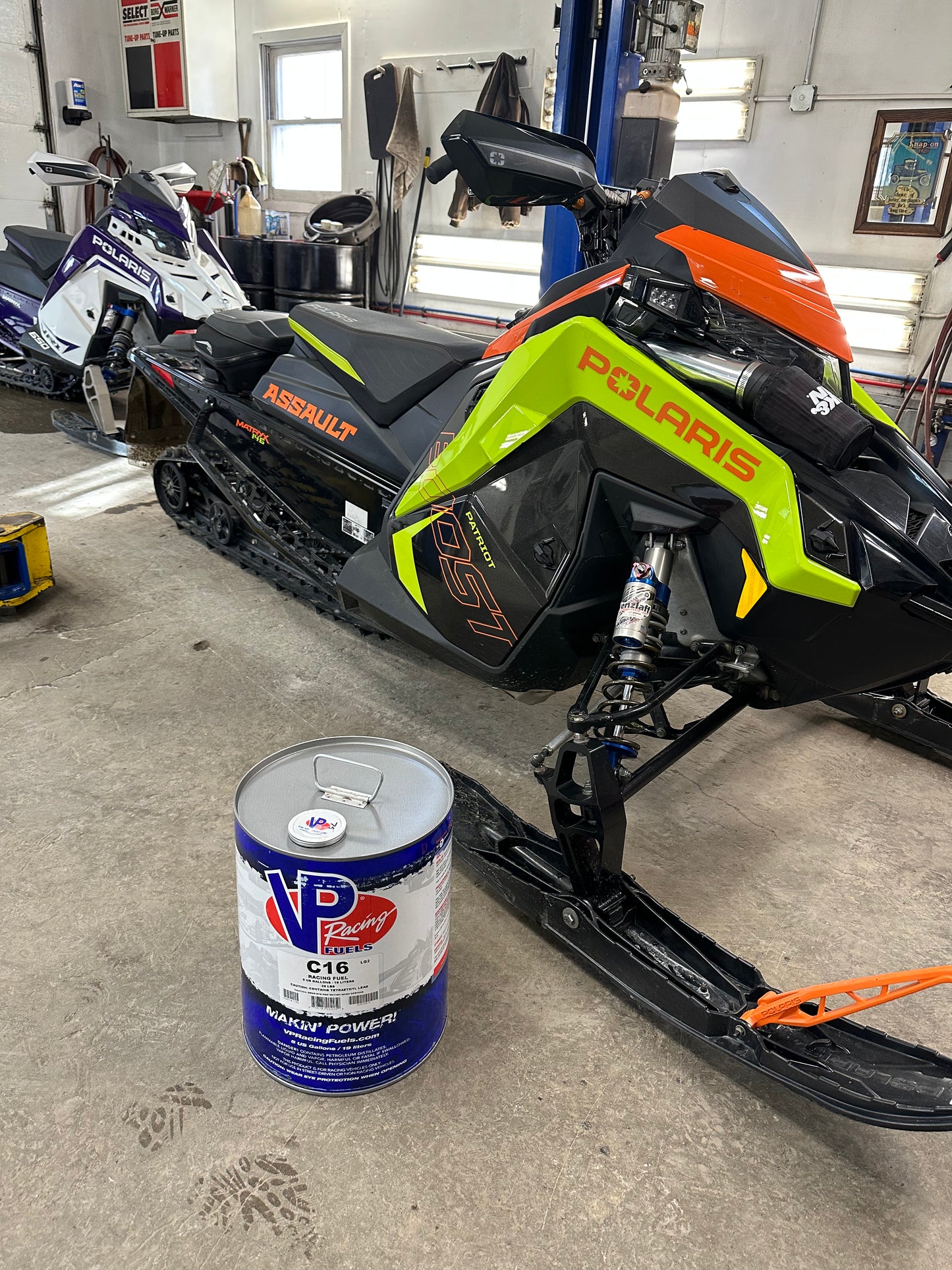 Polaris Boost front exit intake