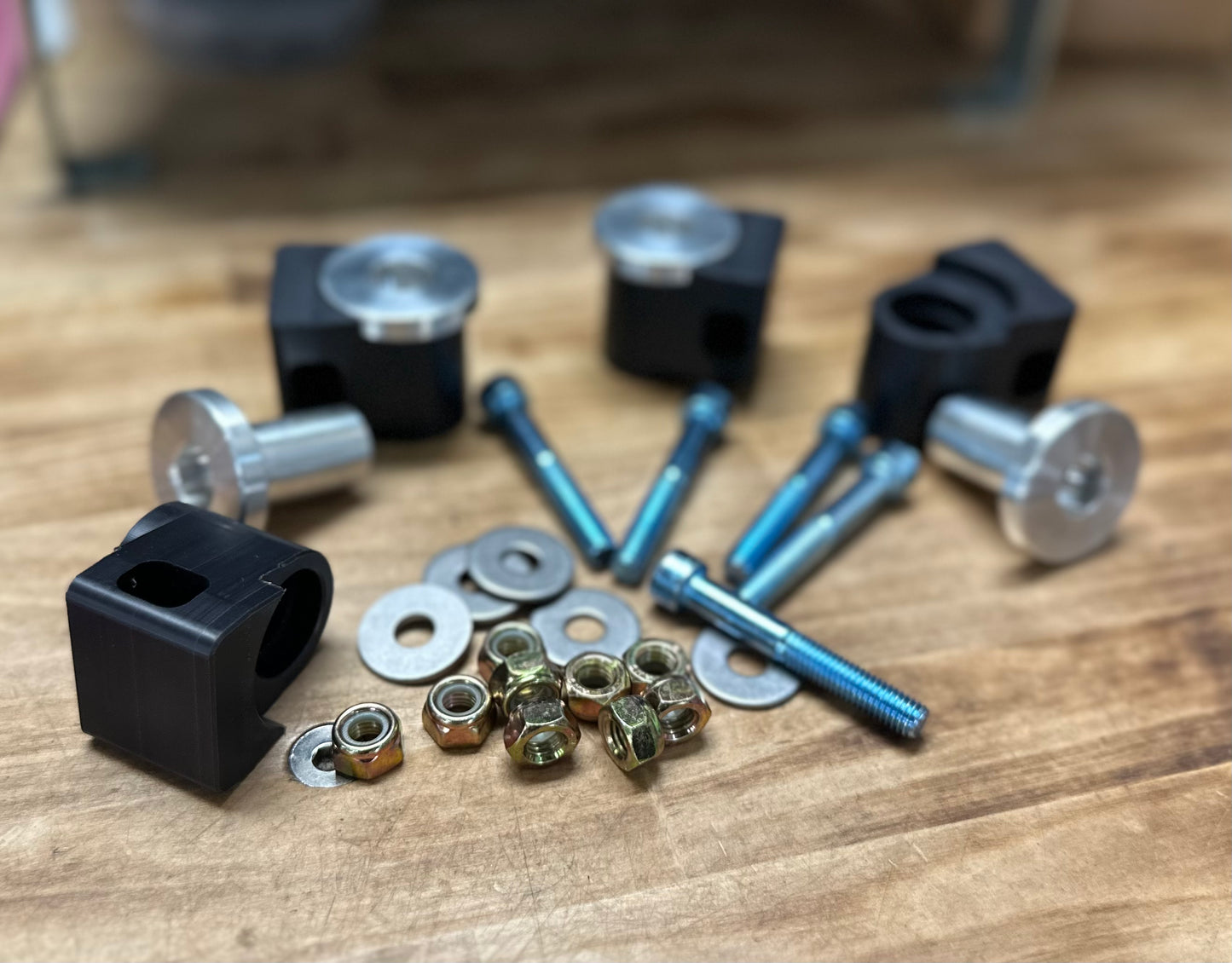 Fabrication APM HD torsion spring mounts – Munson Motorsports
