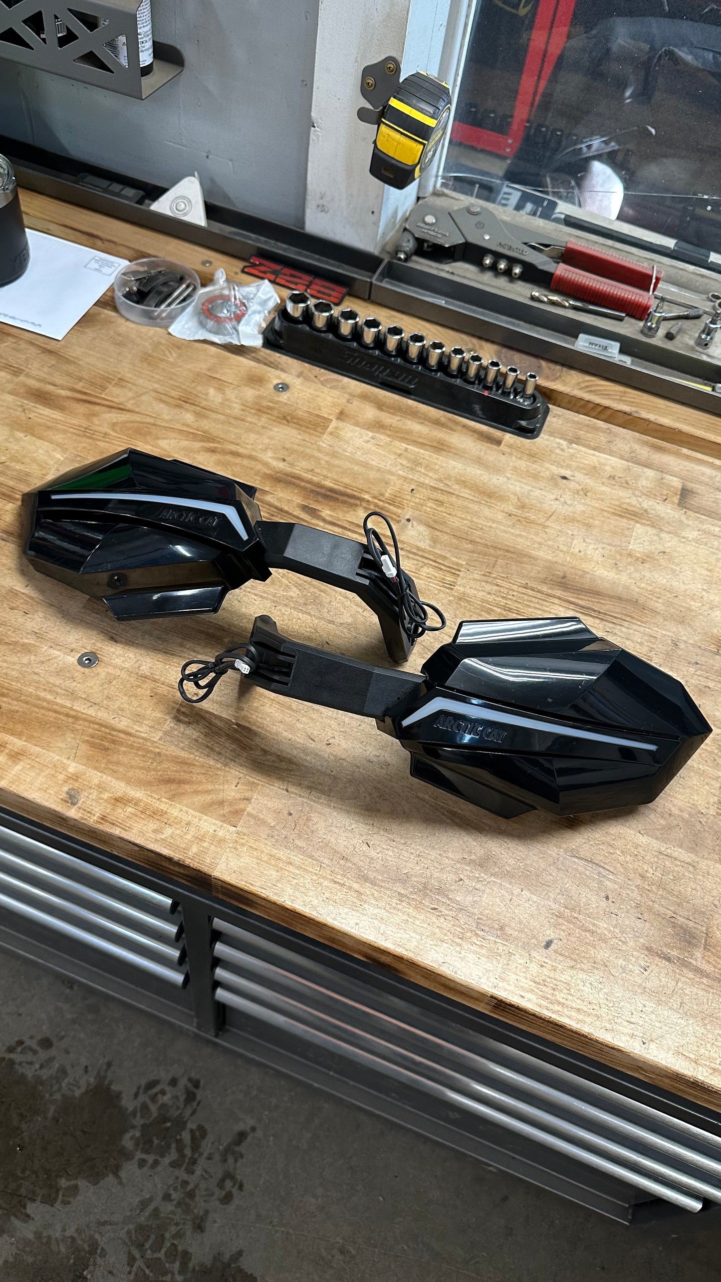 Arctic Cat LED handguards